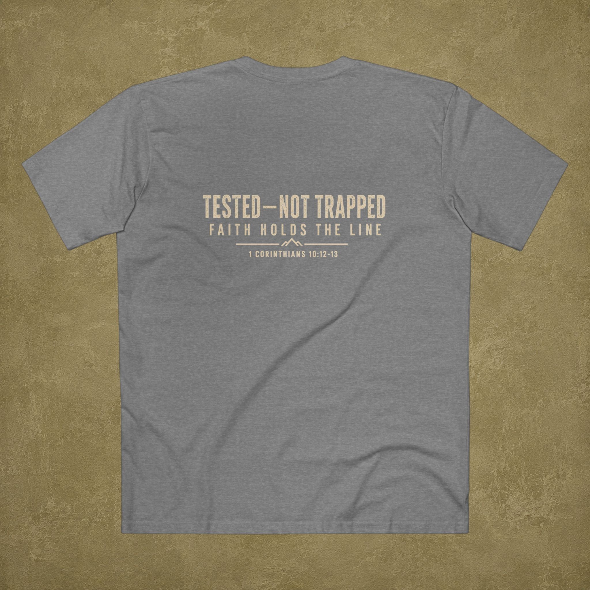 1 Corinthians 10:12-13 Men's T Shirt