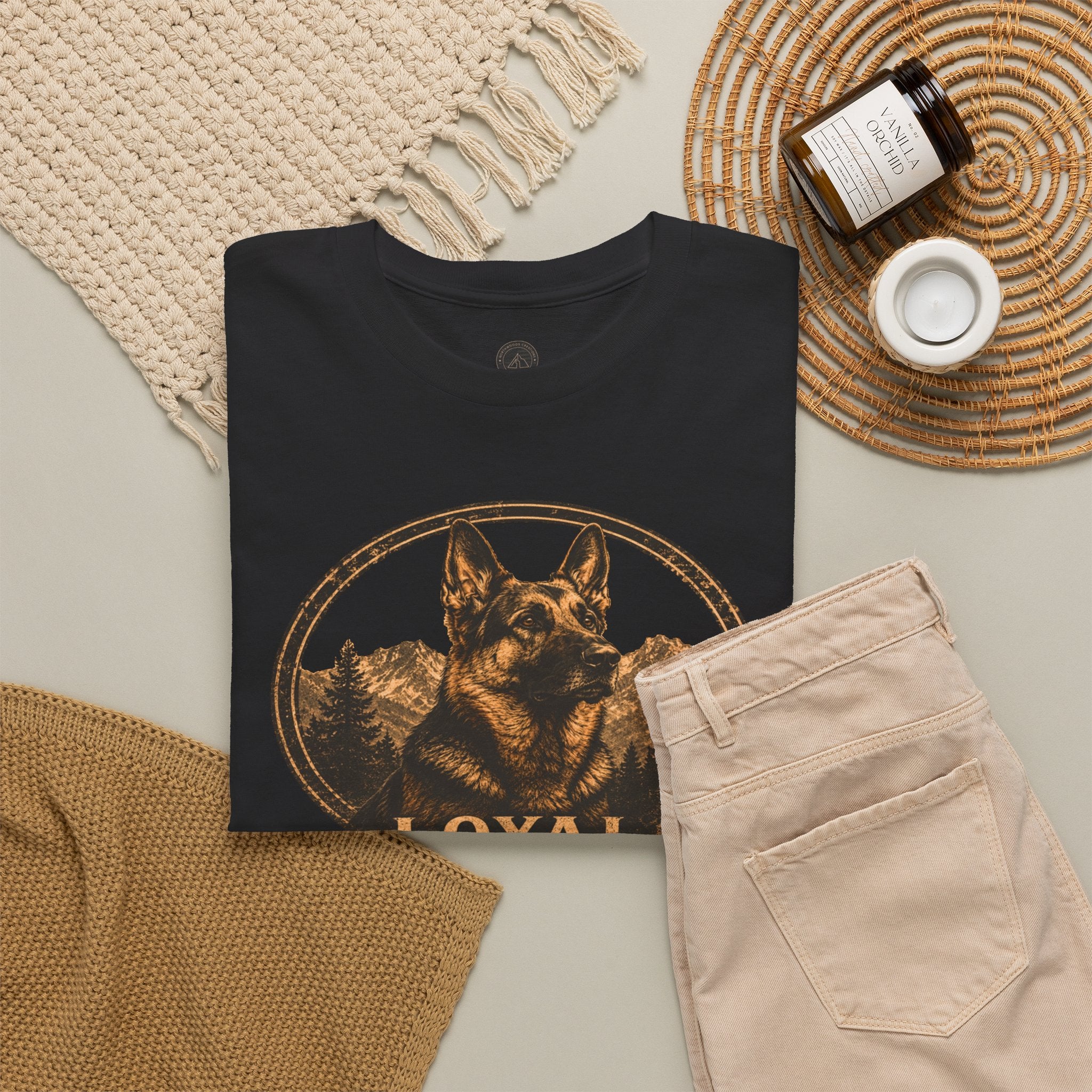 German Shepard "Loyal •  Devoted • Guardian" Tee