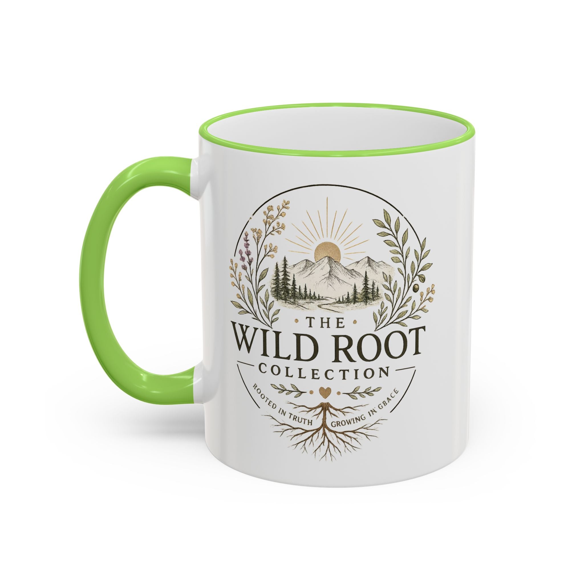 Accent Rim & Handle Mug (11oz, 15oz)
