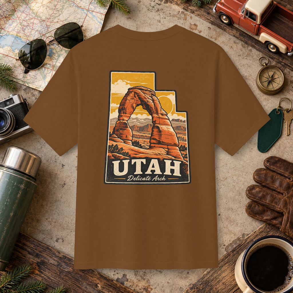 Utah State Vintage Tee