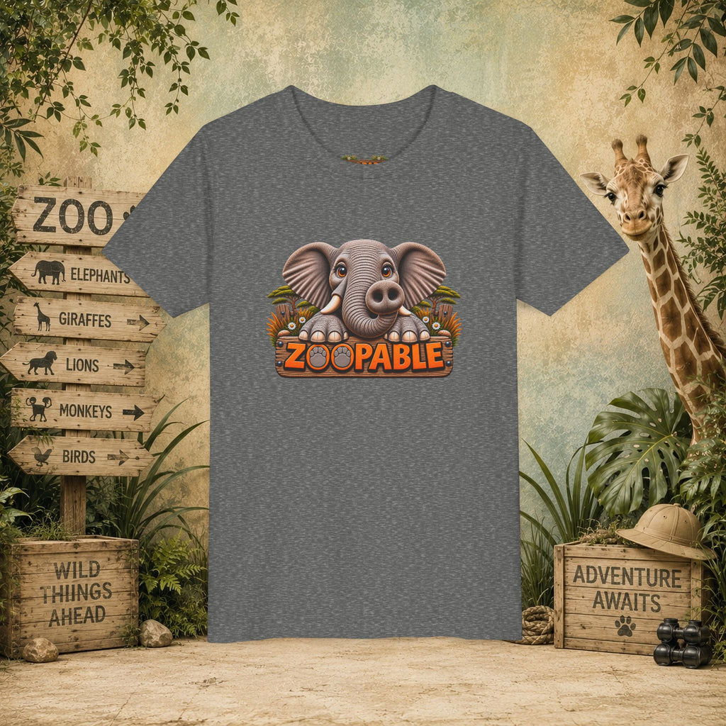 Elephant Zoopable Youth Tee