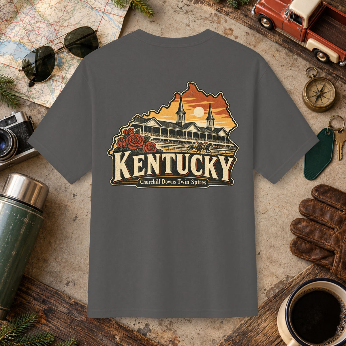 Kentucky State Vintage Tee