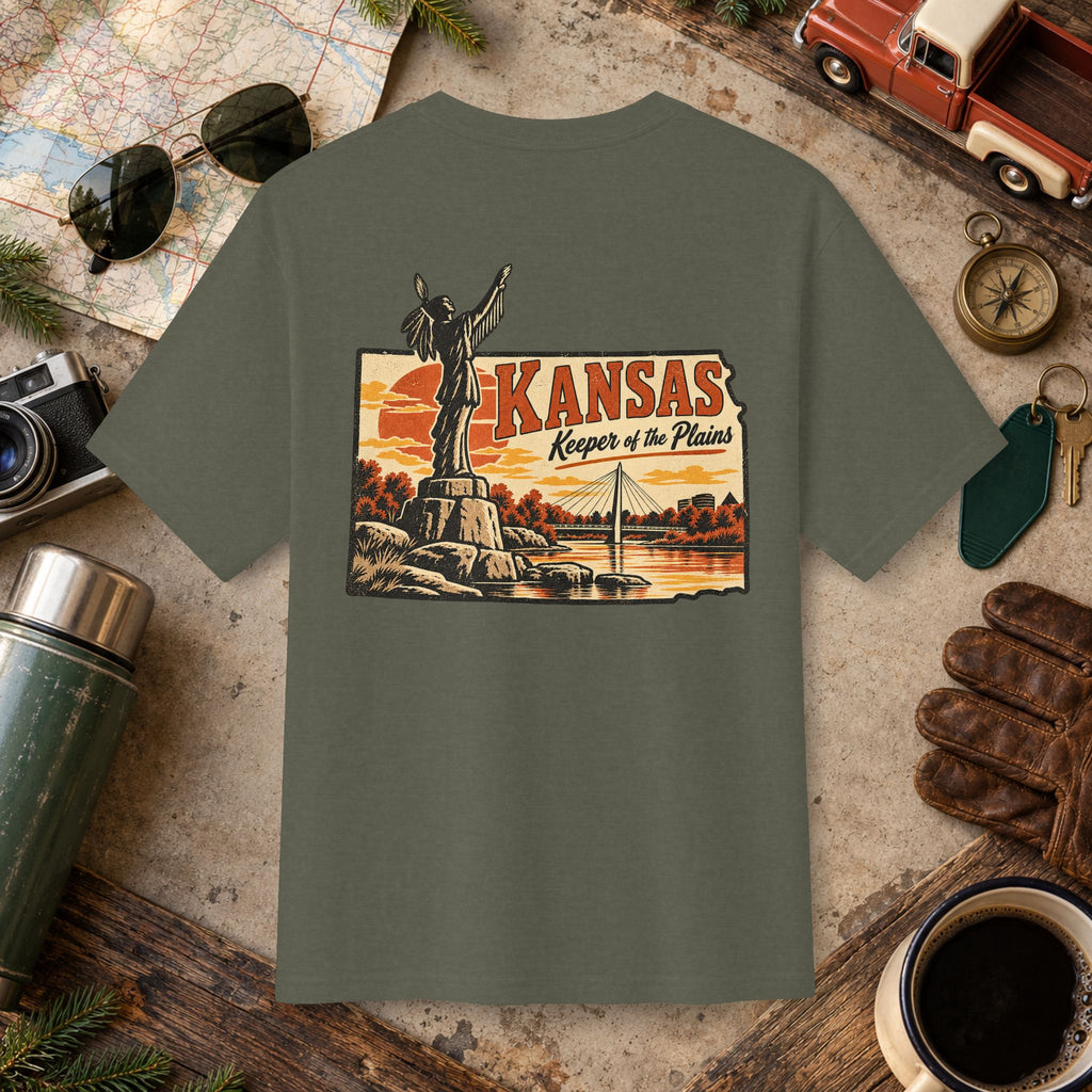 Kansas State Vintage Tee