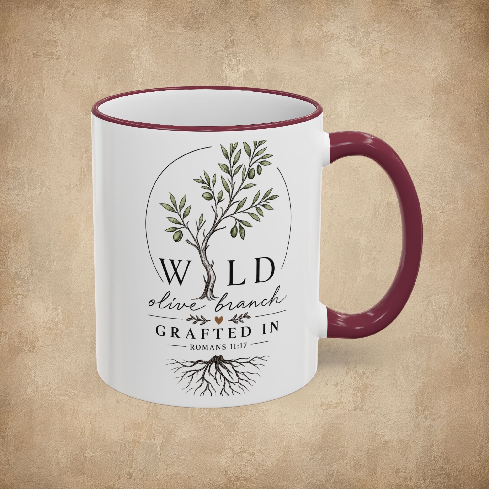Wild Olive Branch Mug (11oz, 15oz)