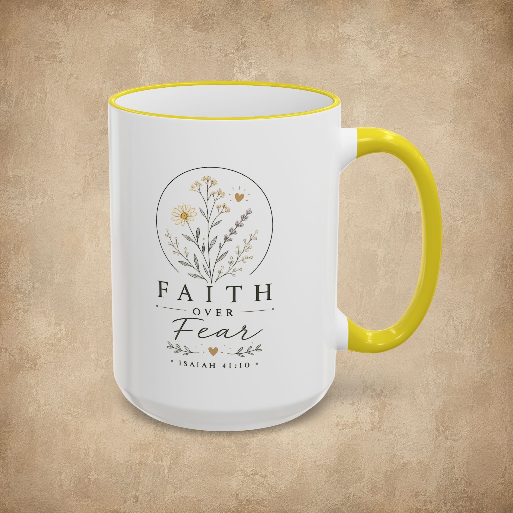 Faith Over Fear Mug (11oz, 15oz)