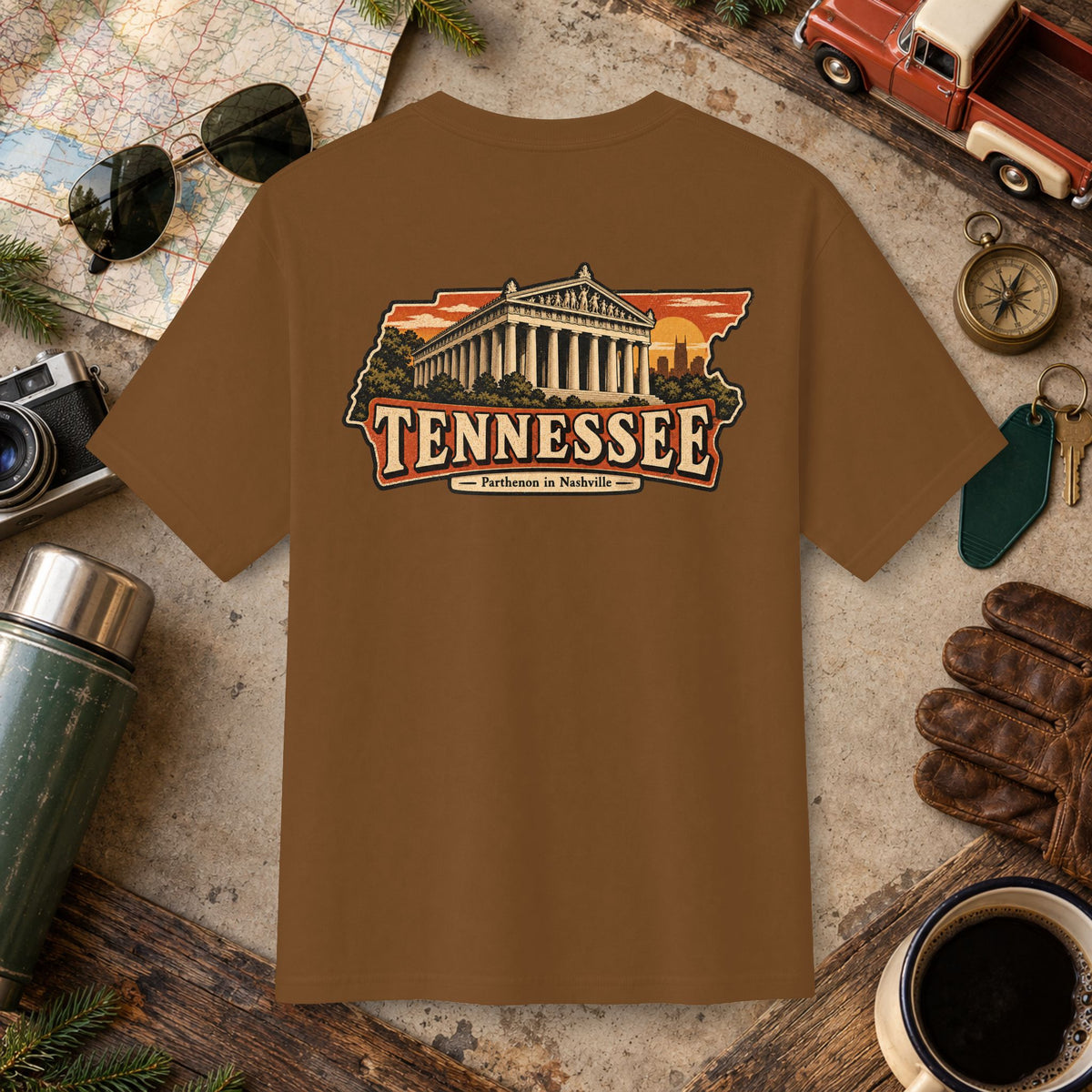Tennessee State Vintage Tee