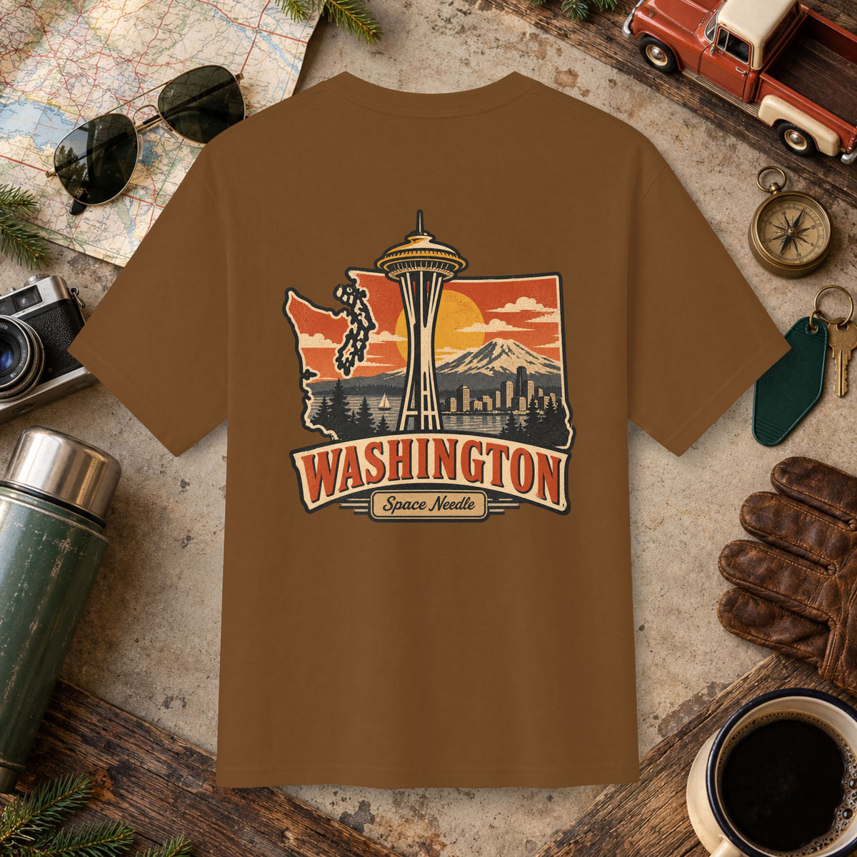 Washington State Vintage Tee