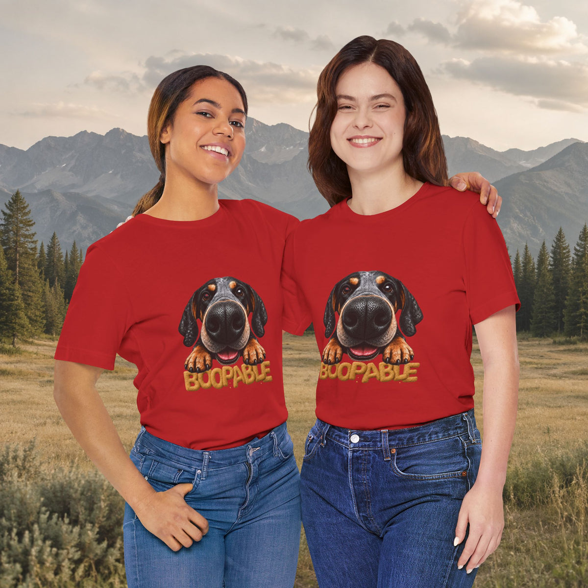 Boopable Blue Tic Hound T-Shirt
