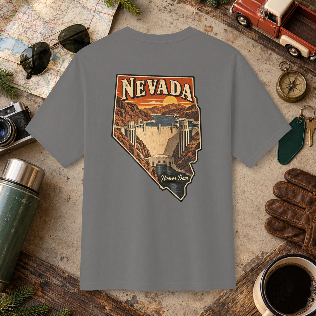Nevada State Vintage Tee