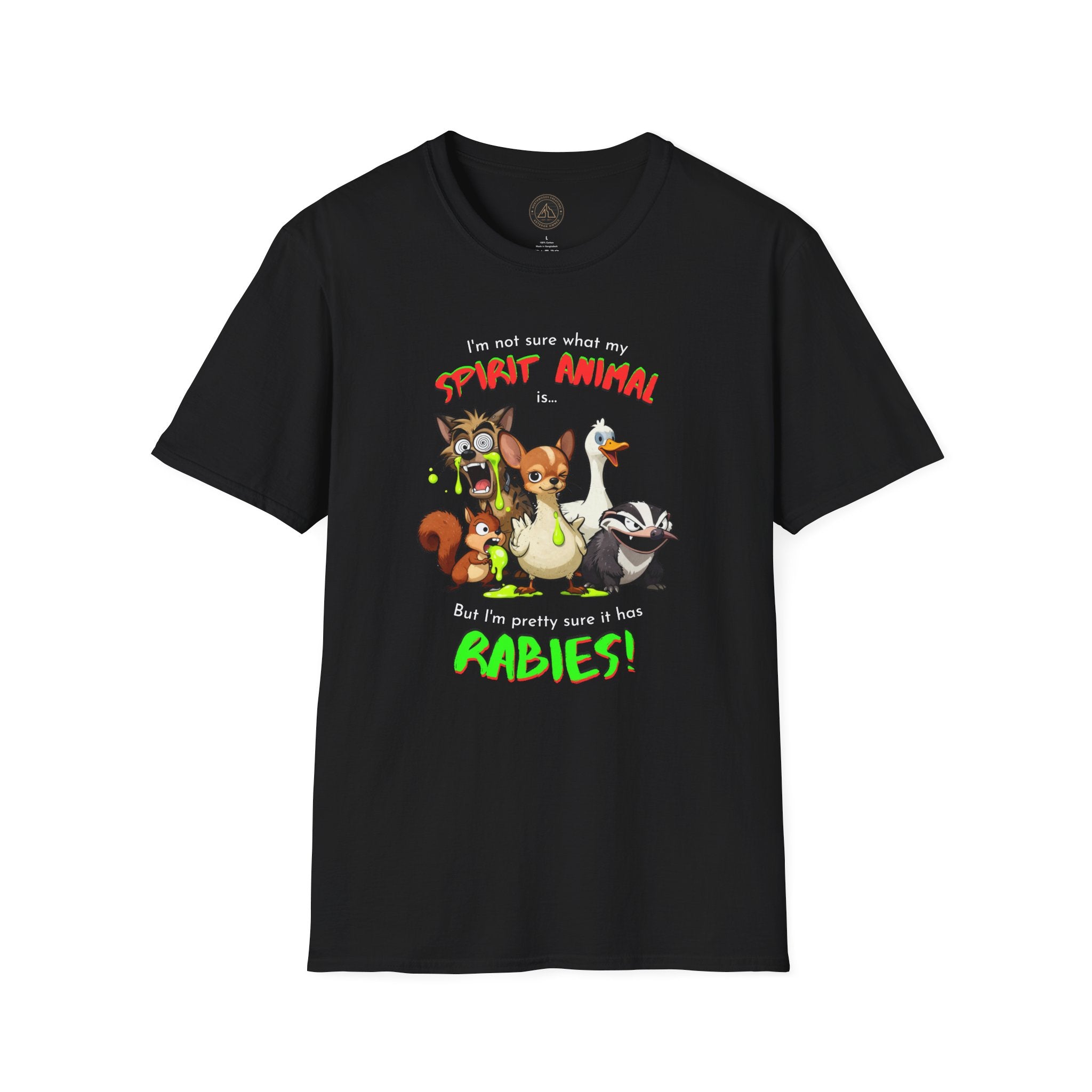 Spirit Animal T-Shirt — Mixed Up Cartoon Wildlife Graphic Tee