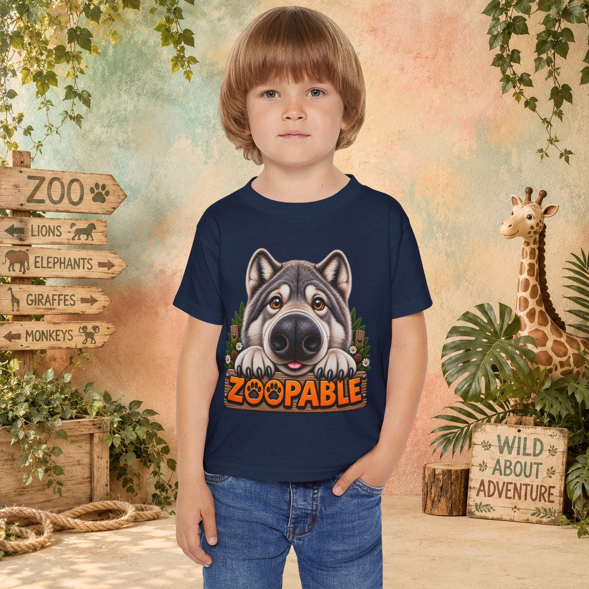 Wolf Zoopable T-shirt