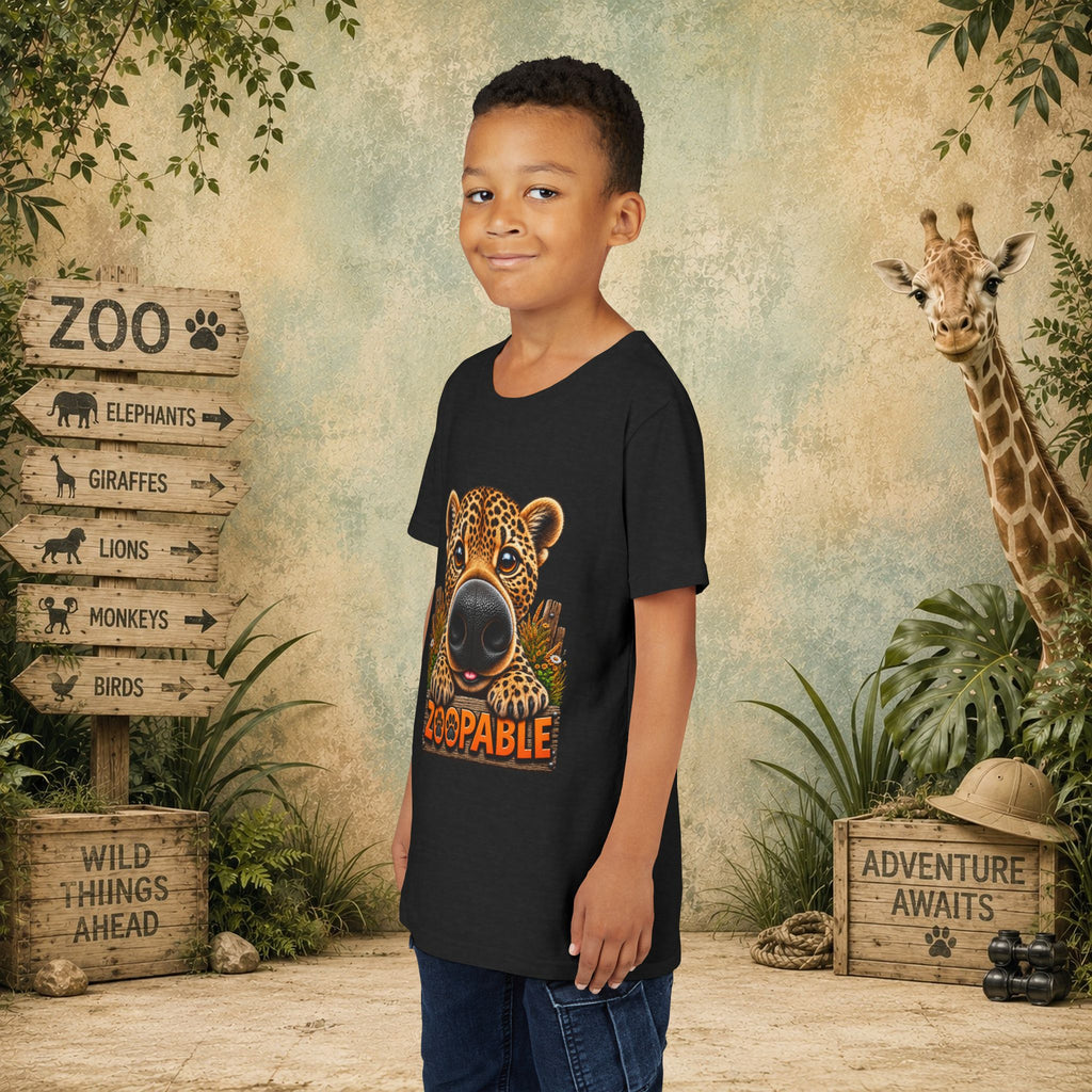 Leopard Zoopable Youth Tee