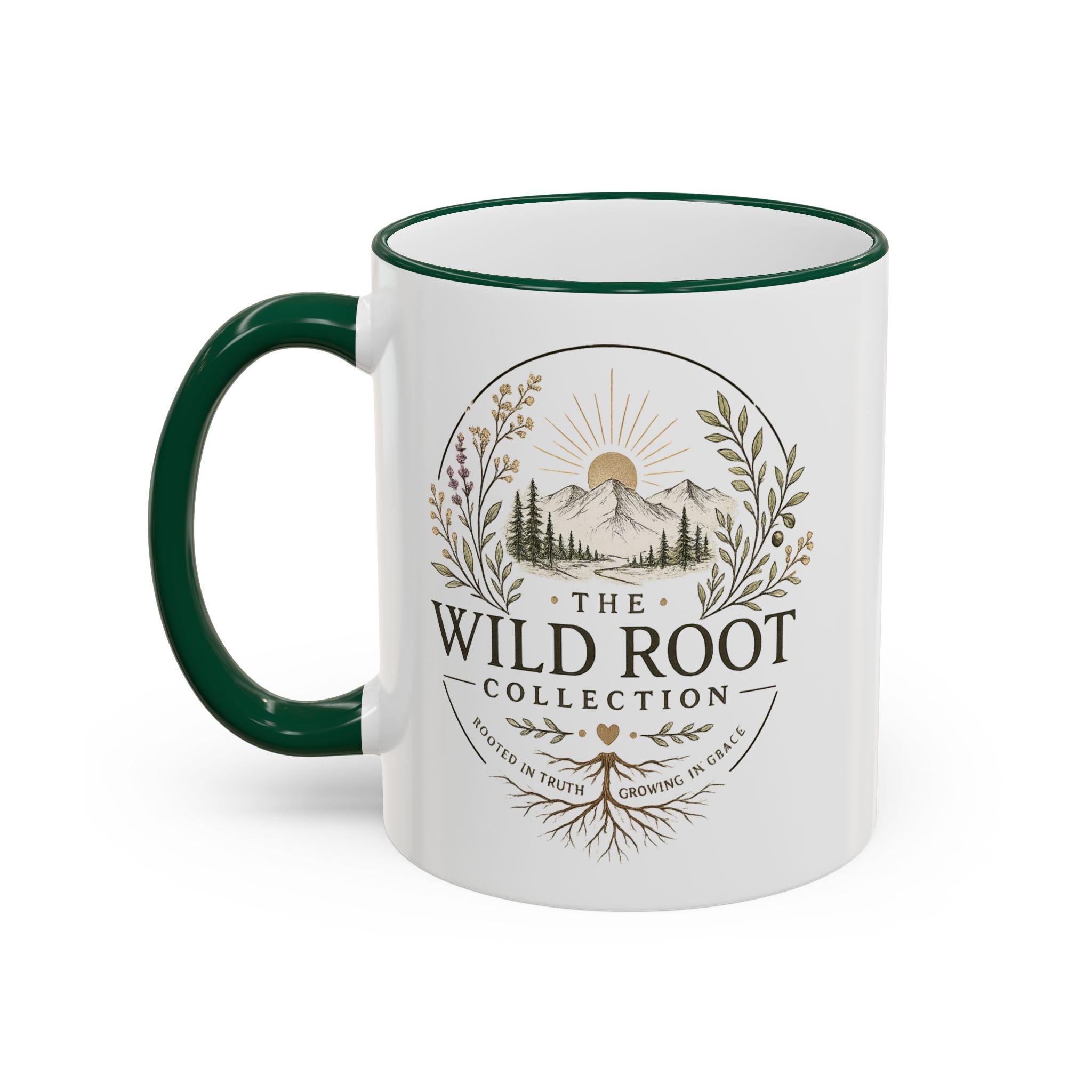 Accent Rim & Handle Mug (11oz, 15oz)