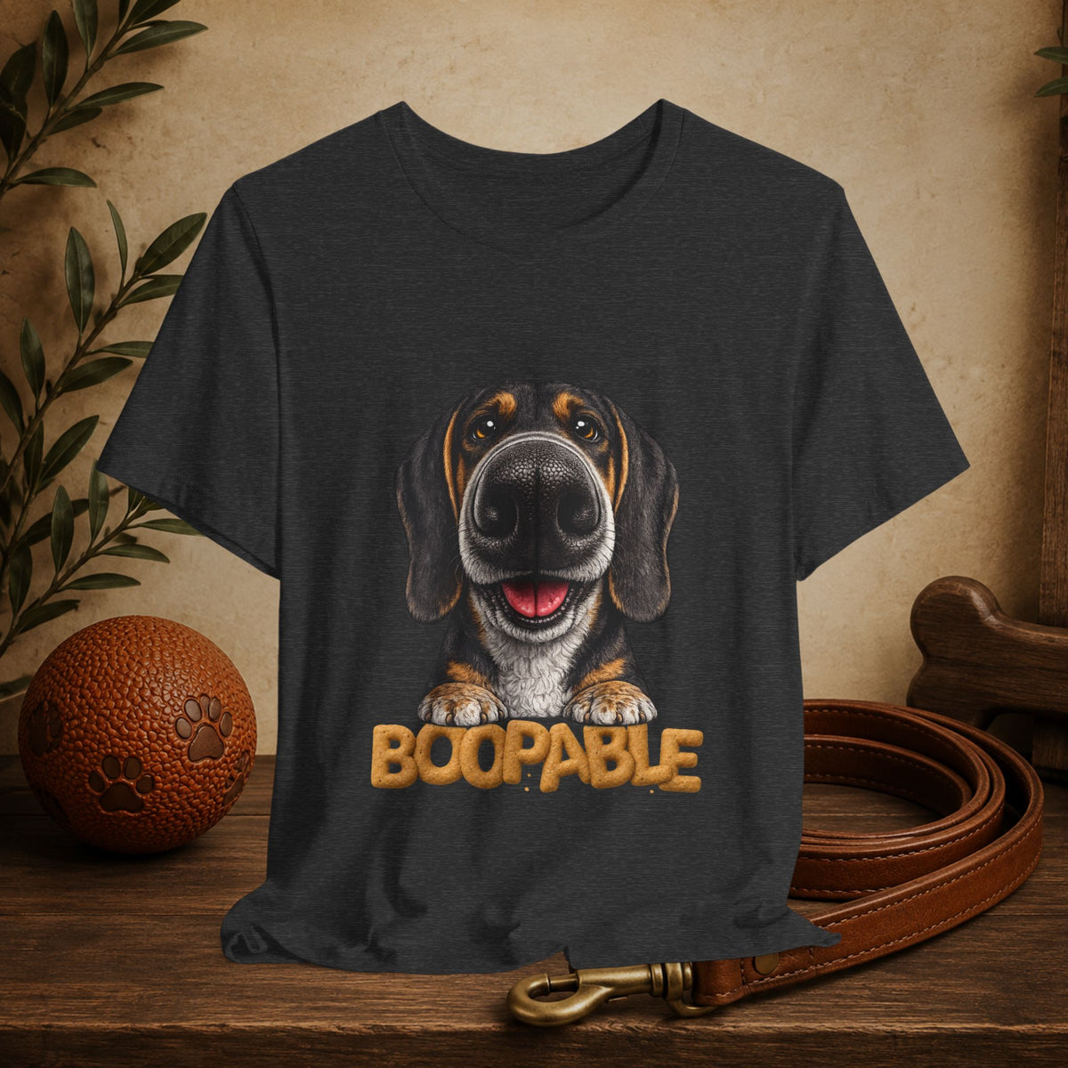 Boopable - Black and Tan Coonhound T-Shirt