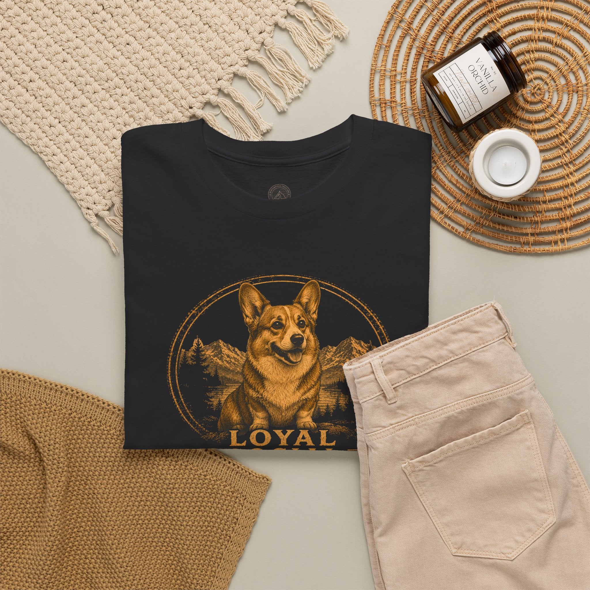 Corgi "Loyal • Social • Affectionate" Tee