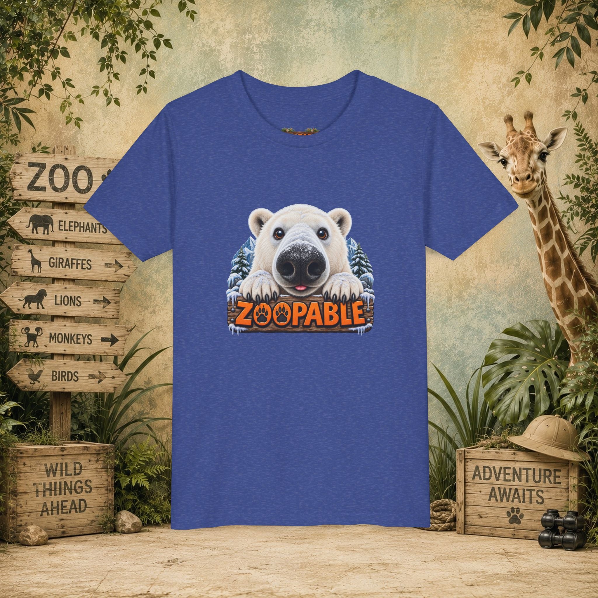 Polar Bear Zoopable Youth Tee