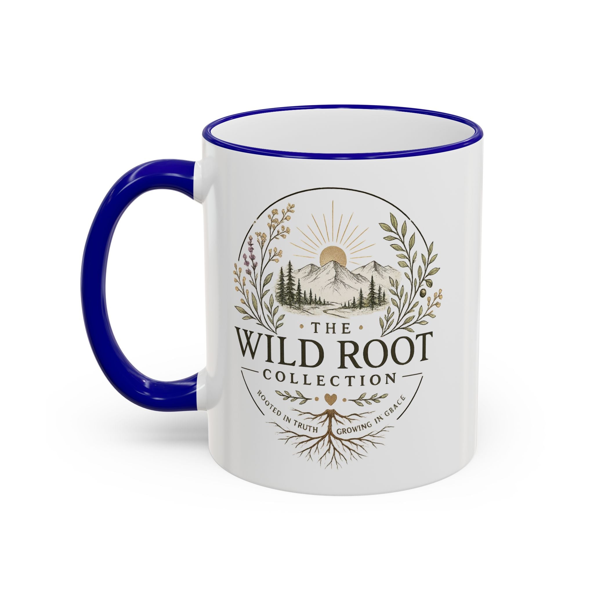 Accent Rim & Handle Mug (11oz, 15oz)