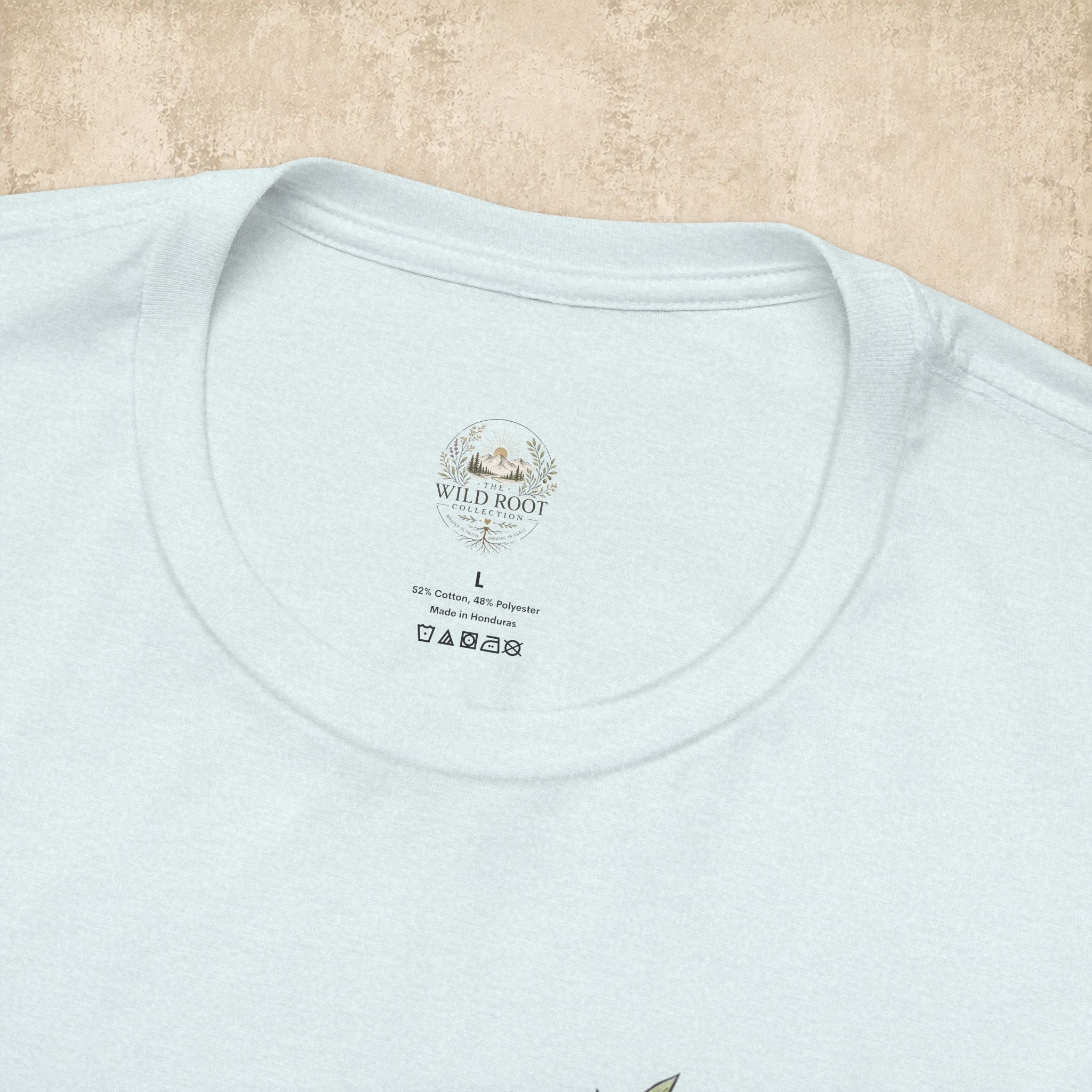 Wild Olive Branch T-Shirt — "Wild olive branch grafted in" Botanical Tee