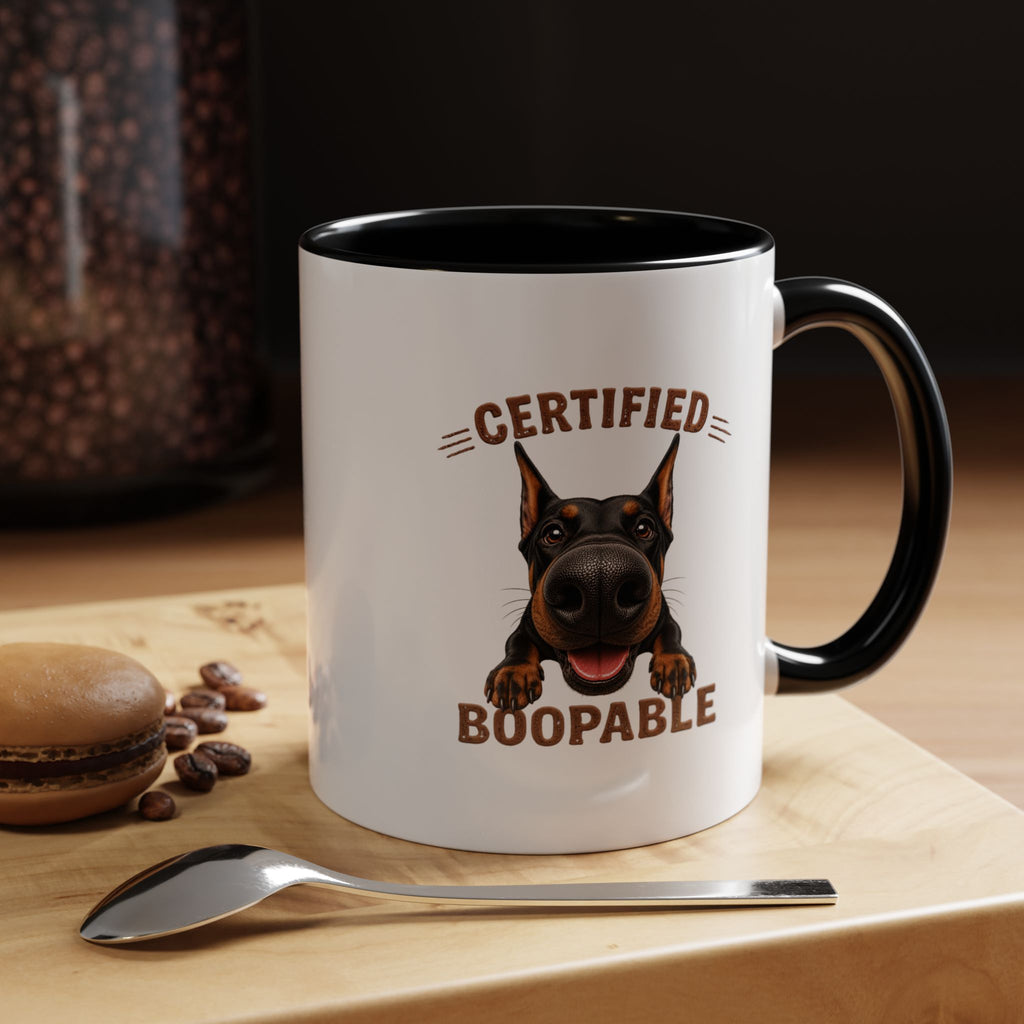 Certified Boopable Doberman — Coffee Mug 11/15oz