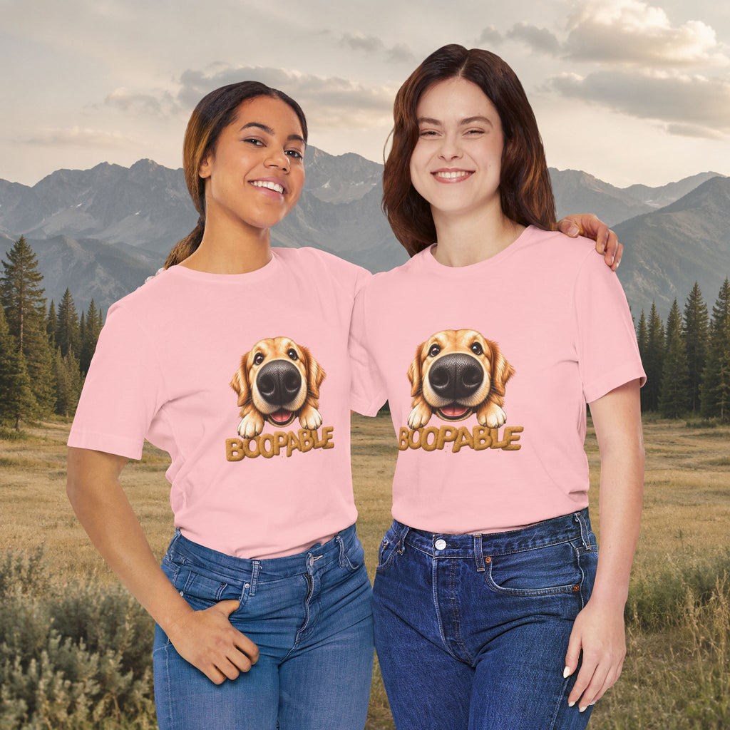 Boopable Golden Retriever T-Shirt