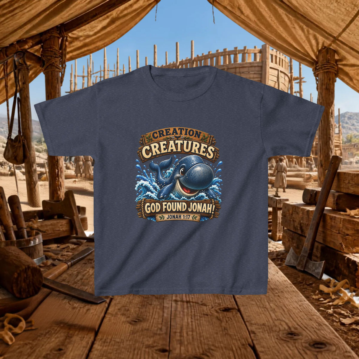 Creation Creatures - Jonah's Whale (Jonah 1:17)