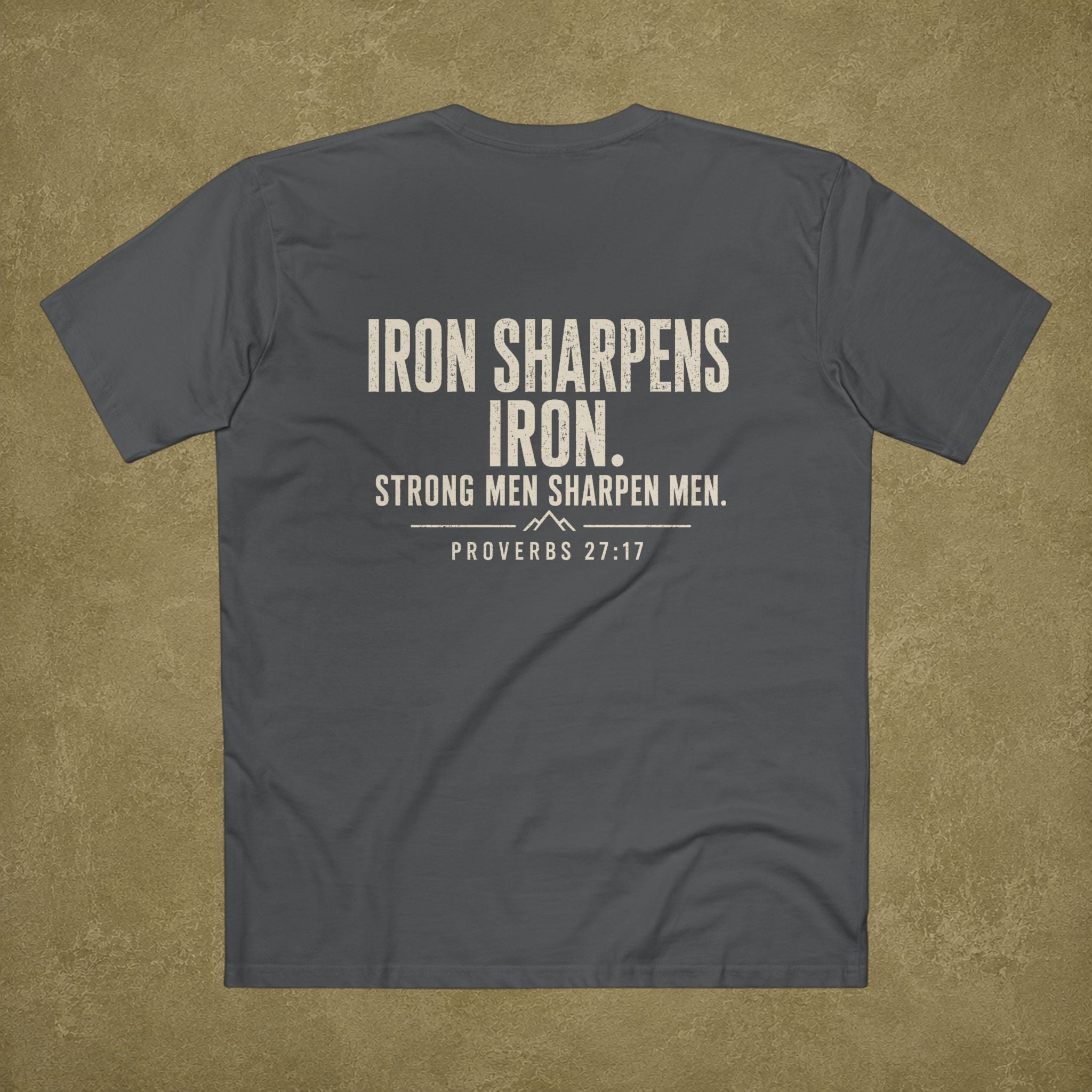 Proverbs 27:17 Men's T Shirt