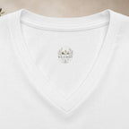 Women's Relaxed Heather CVC V-Neck Tee