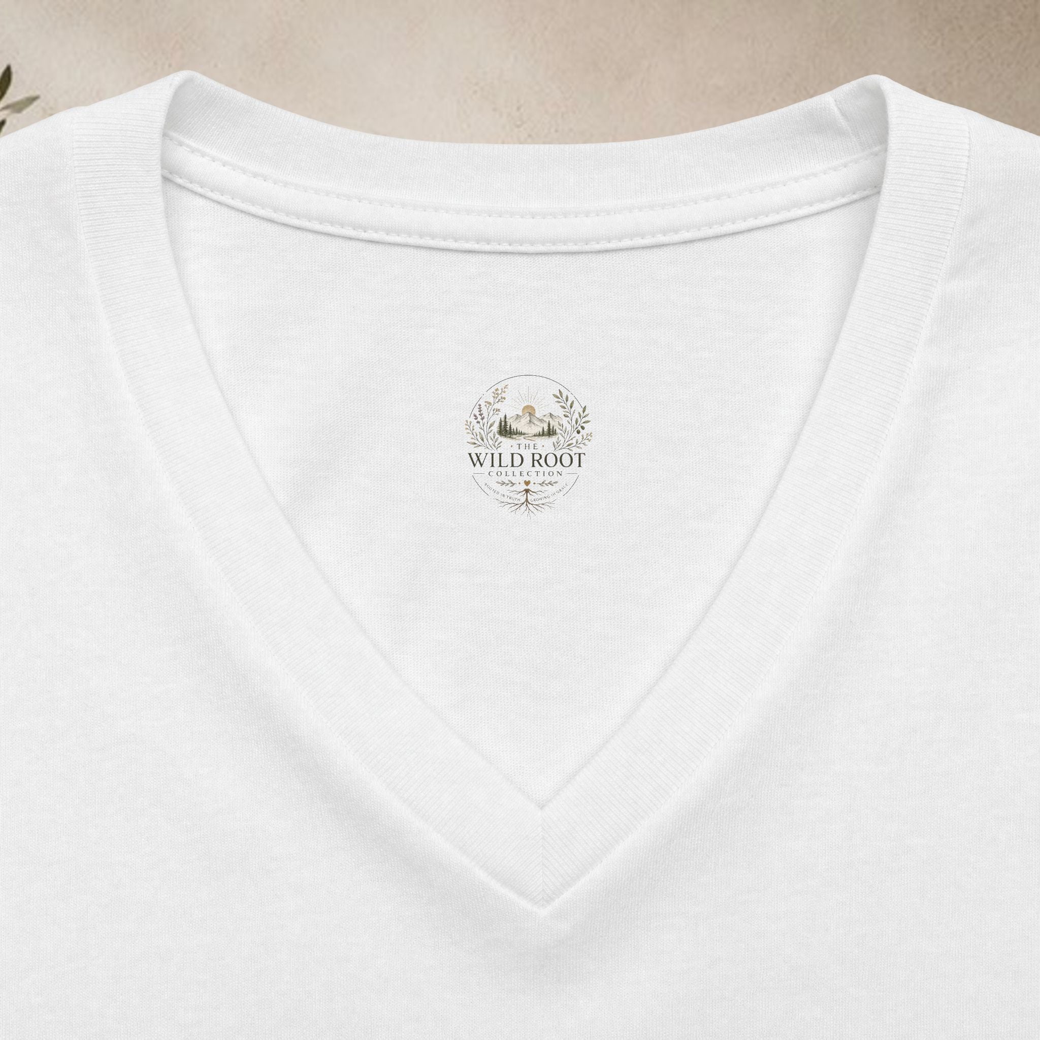 Women's Relaxed Heather CVC V-Neck Tee
