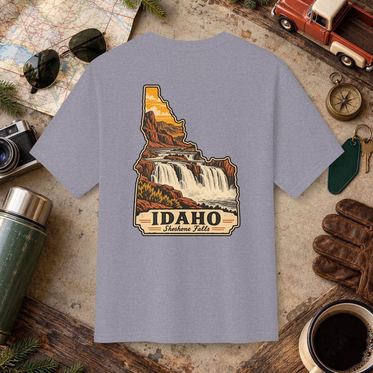 Idaho State Vintage Tee