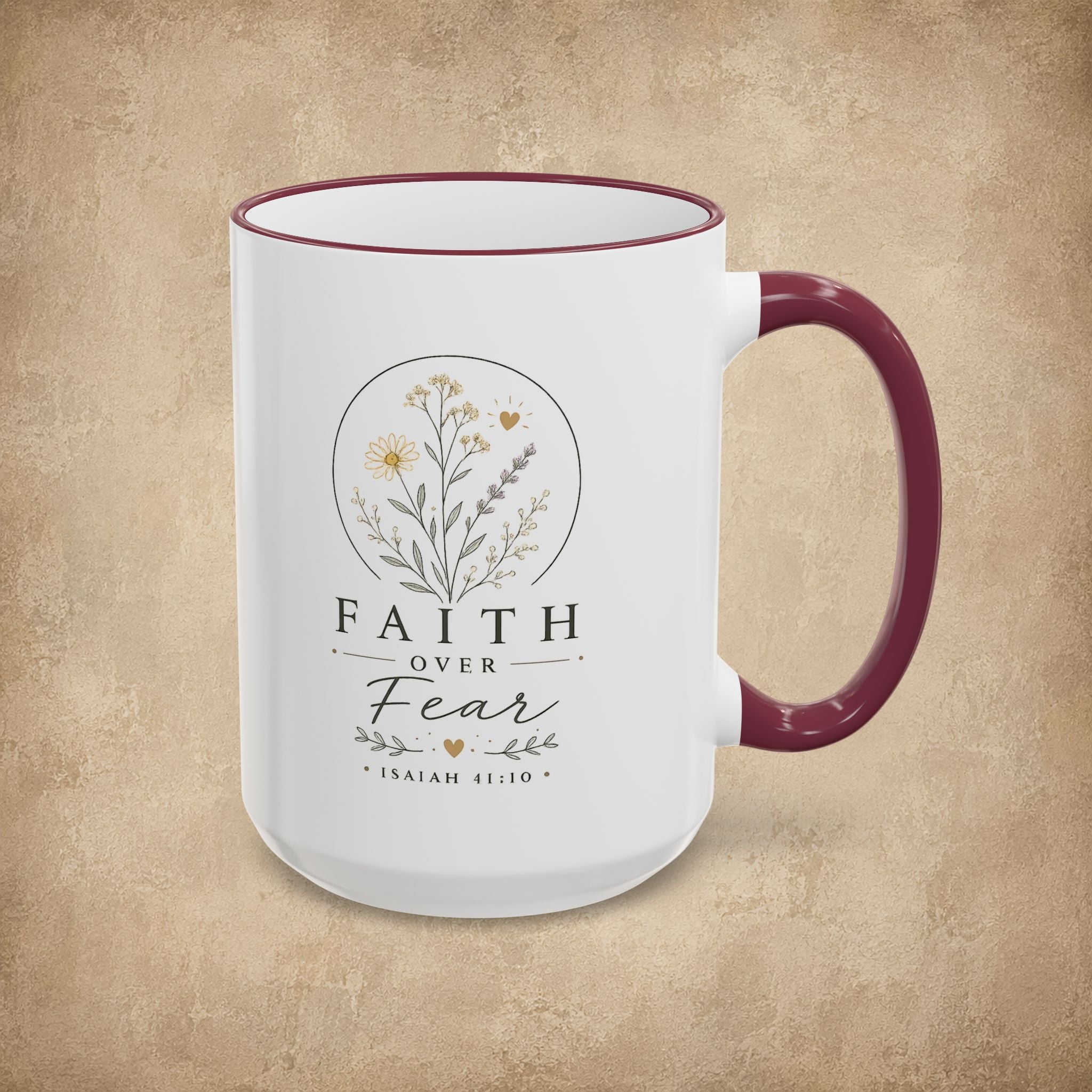 Faith Over Fear Mug (11oz, 15oz)