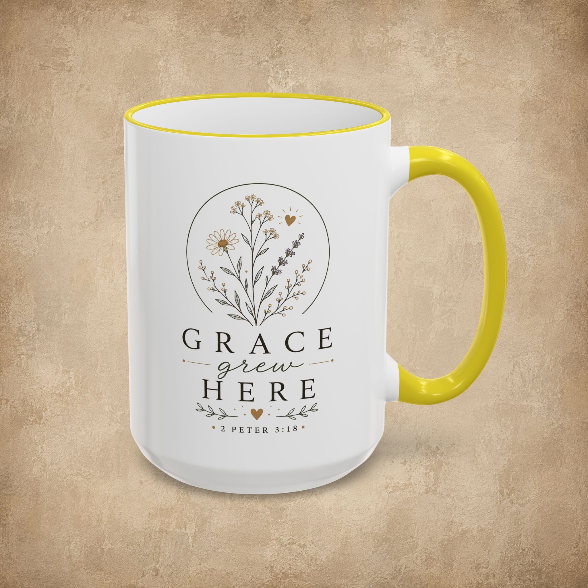 Grace Grew Here Mug (11oz, 15oz)