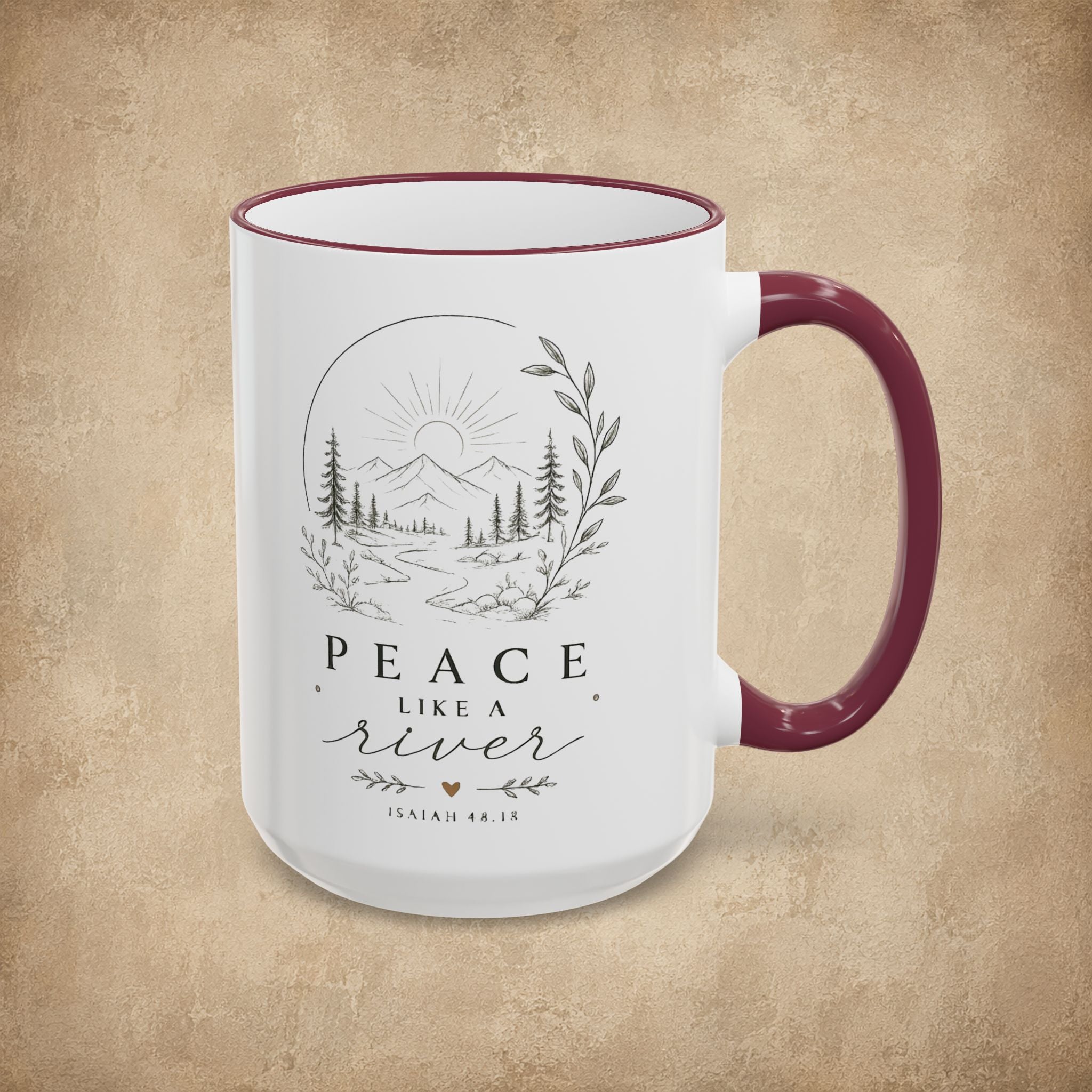 Peace Like a River Mug (11oz, 15oz)